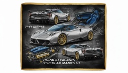 Ciastko lukier Auto Fan PASJA Horacio Pagani's Hypercar Manifesto