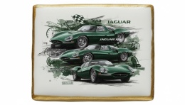 Ciastko lukier Auto Fan PASJA Jaguar XJ13