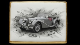 Ciastko lukier Auto Fan PASJA Klasyczna Prędkość