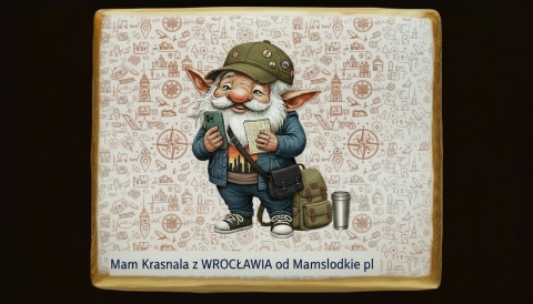 Ciastko lukier Pamiątka  Krasnal Wrocławski, który Zna Każdy Zakątek!

C