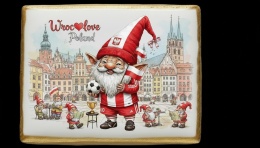 Ciastko lukier Pamiątka  Krasnal Wrocławski na Sportowo!

W sercu wrocła