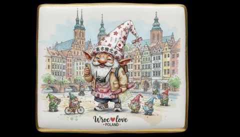 Ciastko lukier Pamiątka Krasnal wrocławski na tropie przygód 

Czyż ten