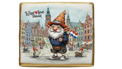 Ciastko lukier Pamiątka   Krasnal wrocławski w podróży!

W sercu Wrocławi