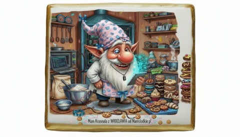 Ciastko lukier Pamiątka  Krasnale i ciasteczkowa magia Wrocławia

Nic ni