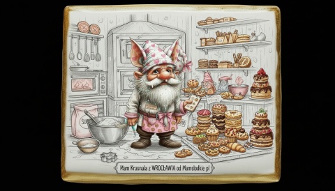 Ciastko lukier Pamiątka   Krasnale wrocławskie i ciasteczkowa magia

Wroc