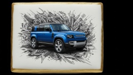 Ciastko lukier Auto Fan PASJA LAND ROVER DEFENDER