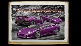 Ciastko lukier Auto Fan PASJA Lamborghini Dynamika