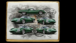 Ciastko lukier Auto Fan PASJA Legendarna Klasyka Jaguar