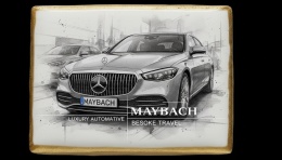 Ciastko lukier Auto Fan PASJA Luksusowy Maybach w Ruchu