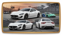 Ciastko lukier Auto Fan PASJA  Maserati GranTurismo