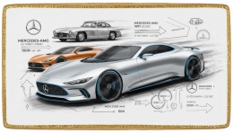 Ciastko lukier Auto Fan PASJA MercedesAMG W1