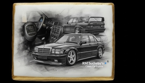 Ciastko lukier Auto Fan PASJA MercedesBenz 190E Evolution