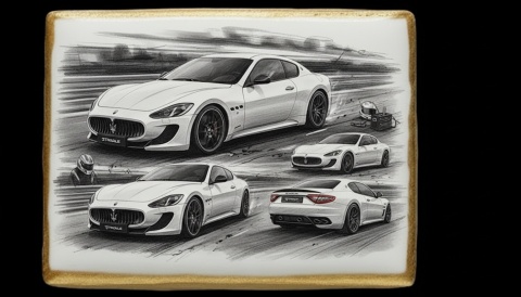 Ciastko lukier Auto Fan PASJA  Motorowa Elegancja