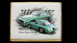 Ciastko lukier Auto Fan PASJA  Pegaso Racing Legacy