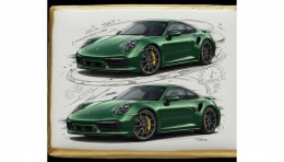 Ciastko lukier Auto Fan PASJA Porsche w akcji