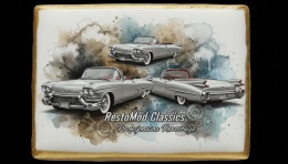 Ciastko lukier Auto Fan PASJA RestoMod Classics  Profesjonalna Renowacja