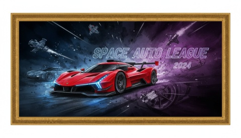 Ciastko lukier Auto Fan PASJA SPACE AUTO LEAGUE 2024