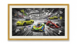 Ciastko lukier Auto Fan PASJA  Space Racer Championship