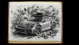 Ciastko lukier Auto Fan PASJA Sportowa Prędkość
