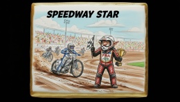 Ciastko lukier Pamiątka  Szybkie Jak Wiatr  Krasnal Speedway Star

Kto
