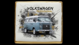 Ciastko lukier Auto Fan PASJA Volkswagen Professional