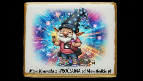 Ciastko lukier Pamiątka  Wrocławski Krasnal w Sieci Słodyczy

Kto by pom