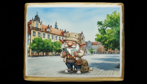 Ciastko lukier Pamiątka  Wrocławskich krasnali podróż przez smak i histori