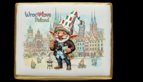 Ciastko lukier Pamiątka  Wrocławskie krasnalowe wojaże

Ten wrocławski k