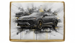 Ciastko lukier Auto Fan PASJA  Wzlot motoryzacyjnej pasji