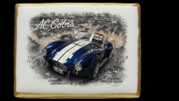 Ciastko lukier Auto Fan PASJA AC Cobra