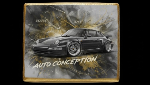 Ciastko lukier Auto Fan PASJA Auto Conception