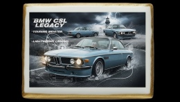 Ciastko lukier Auto Fan PASJA BMW CSL LEGACY