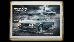 Ciastko lukier Auto Fan PASJA BMW CSL LEGACY