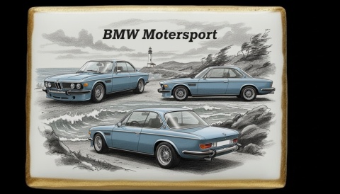 Ciastko lukier Auto Fan PASJA BMW Motorsport