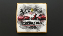 Ciastko lukier Auto Fan PASJA Ferrari Professional Racing