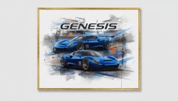 Ciastko lukier Auto Fan PASJA GENESIS