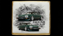Ciastko lukier Auto Fan PASJA JAGUAR XJS