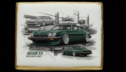 Ciastko lukier Auto Fan PASJA  Jaguar XJS