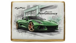 Ciastko lukier Auto Fan PASJA Jaguar Performance