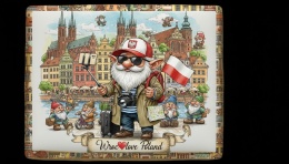 Ciastko lukier Pamiątka  Krasnal Turysta  Wrocław Czeka!

Przedstawiamy