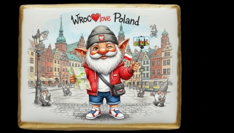Ciastko lukier Pamiątka  Krasnal Wrocławski Na Tropie Przygód!

Ten symp