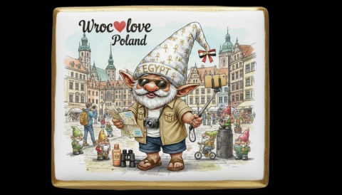 Ciastko lukier Pamiątka  Krasnal Wrocławski na Turystycznym Szlaku

Podr