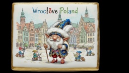Ciastko lukier Pamiątka  Krasnal wrocławski w pełnej krasie!

Na tym wyj
