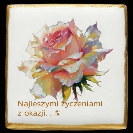 Ciastko lukier Życzenia napisz personalizuj   Kwiaty Bakegram! 

Kiedy zwykłe kwiaty to za ma