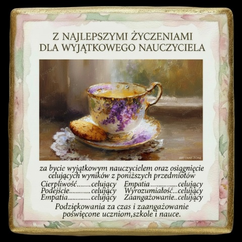 Ciastko lukier Życzenia napisz personalizuj  Kwiaty Bakegram Słodki Telegram Dla Wspaniałego