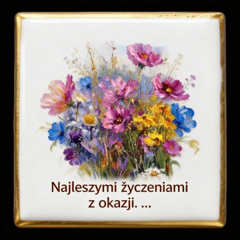 Ciastko lukier Życzenia napisz personalizuj  Kwiaty Bakegram Słodki Zamiast Bukietu

Podaru