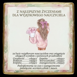Ciastko lukier Życzenia napisz personalizuj  Kwiaty Bakegram Słodkości dla Nauczyciela

A