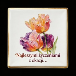 Ciastko lukier Życzenia napisz personalizuj  Kwiaty Bakegram Słodycz, która przebija się prze
