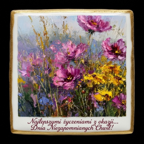 Ciastko lukier Życzenia napisz personalizuj   Kwiaty Bakegram Smakowita Fantazja Kwiatów!

*