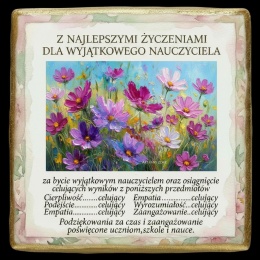 Ciastko lukier Życzenia napisz personalizuj  Kwiaty Bakegram Wyjątkowy Podarunek dla Wyjątkow